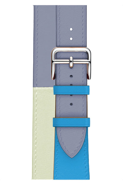 Apple Watch Compatible Spiralis Leather Band on the Sal 