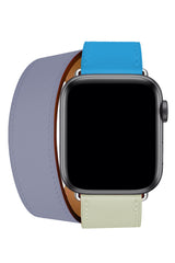 Apple Watch Uyumlu Spiralis Deri Kordon Salda