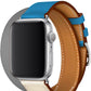 Apple Watch Compatible Spiralis Leather Band on the Sal 
