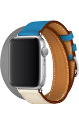 Apple Watch Uyumlu Spiralis Deri Kordon Salda