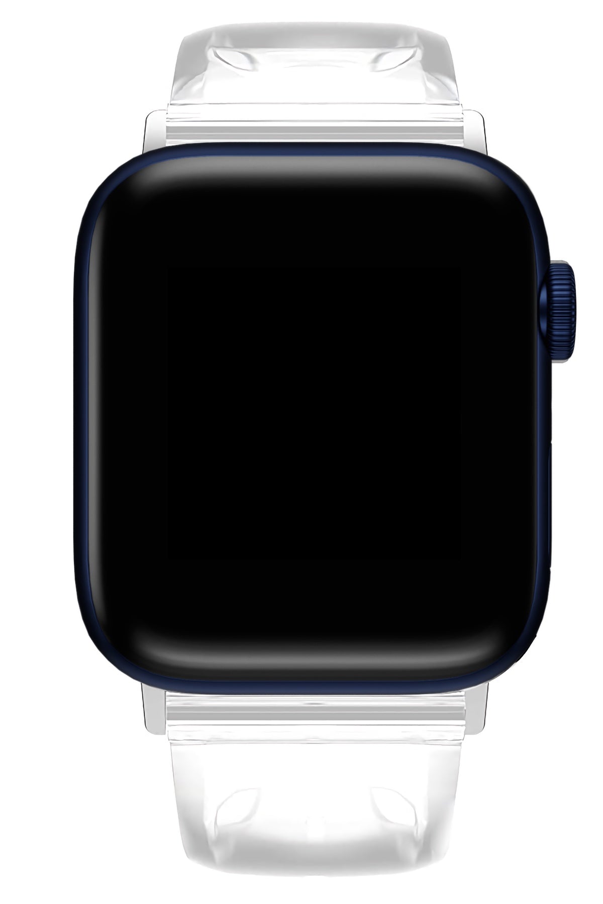 Apple Watch Uyumlu Şeffaf Silikon Kordon Shadow  bikordon