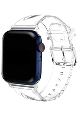 Apple Watch Compatible Transparent Silicone Band Shadow 