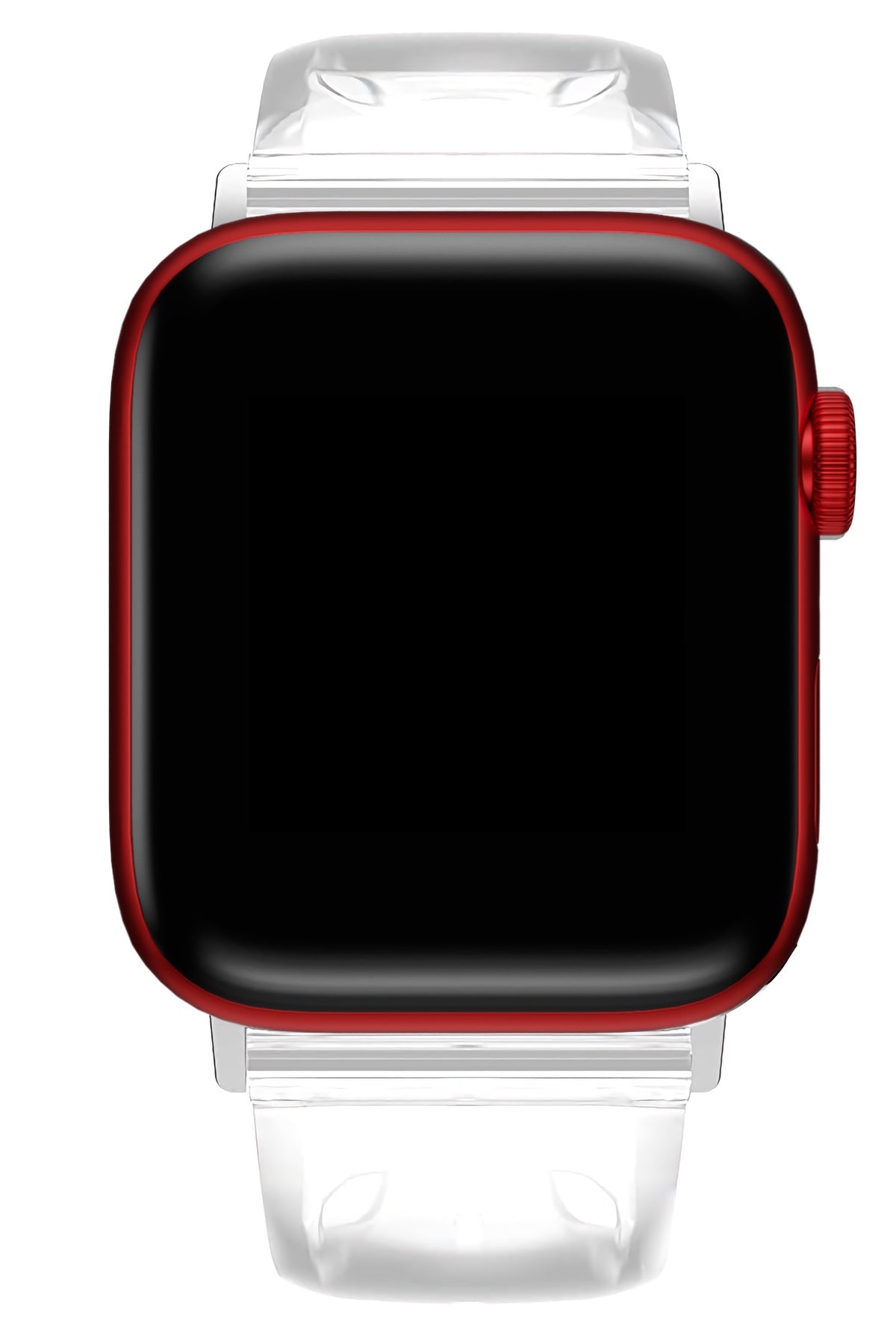 Apple Watch Uyumlu Şeffaf Silikon Kordon Shadow  bikordon