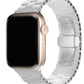 Apple Watch Uyumlu Üç Bakla Seramik Loop Kordon Beyaz