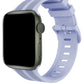 Apple Watch Uyumlu Silikon Line Loop Kordon Lavender  bikordon
