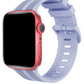 Apple Watch Uyumlu Silikon Line Loop Kordon Lavender  bikordon
