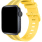 Apple Watch Uyumlu Silikon Line Loop Kordon Mellow