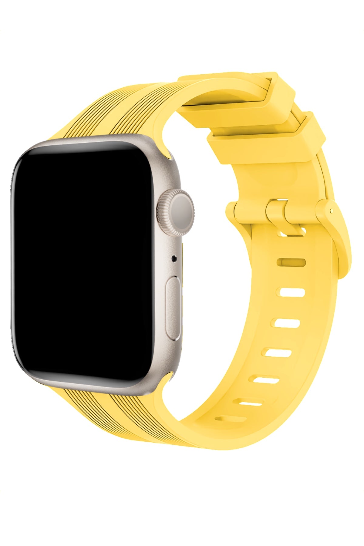 Apple Watch Uyumlu Silikon Line Loop Kordon Mellow  bikordon