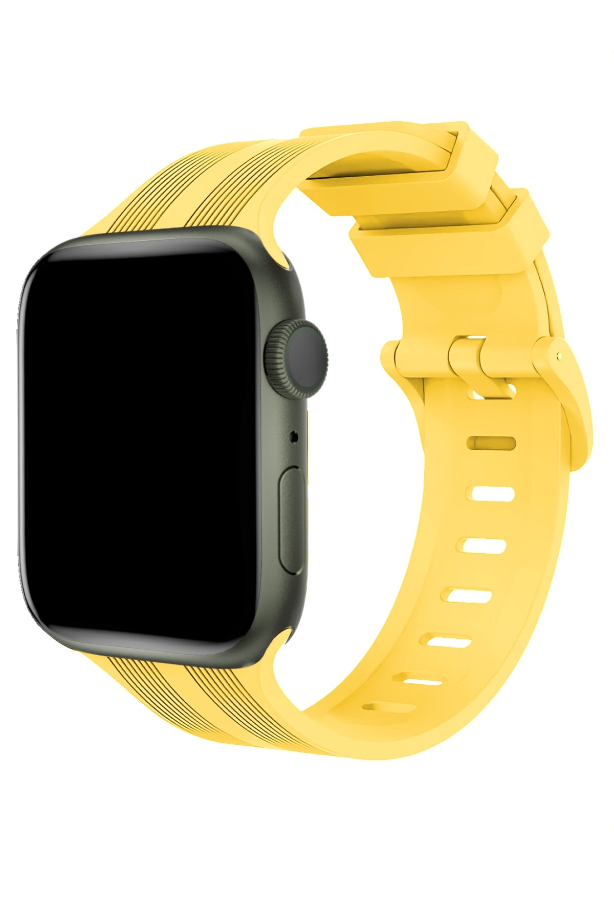 Apple Watch Uyumlu Silikon Line Loop Kordon Mellow  bikordon