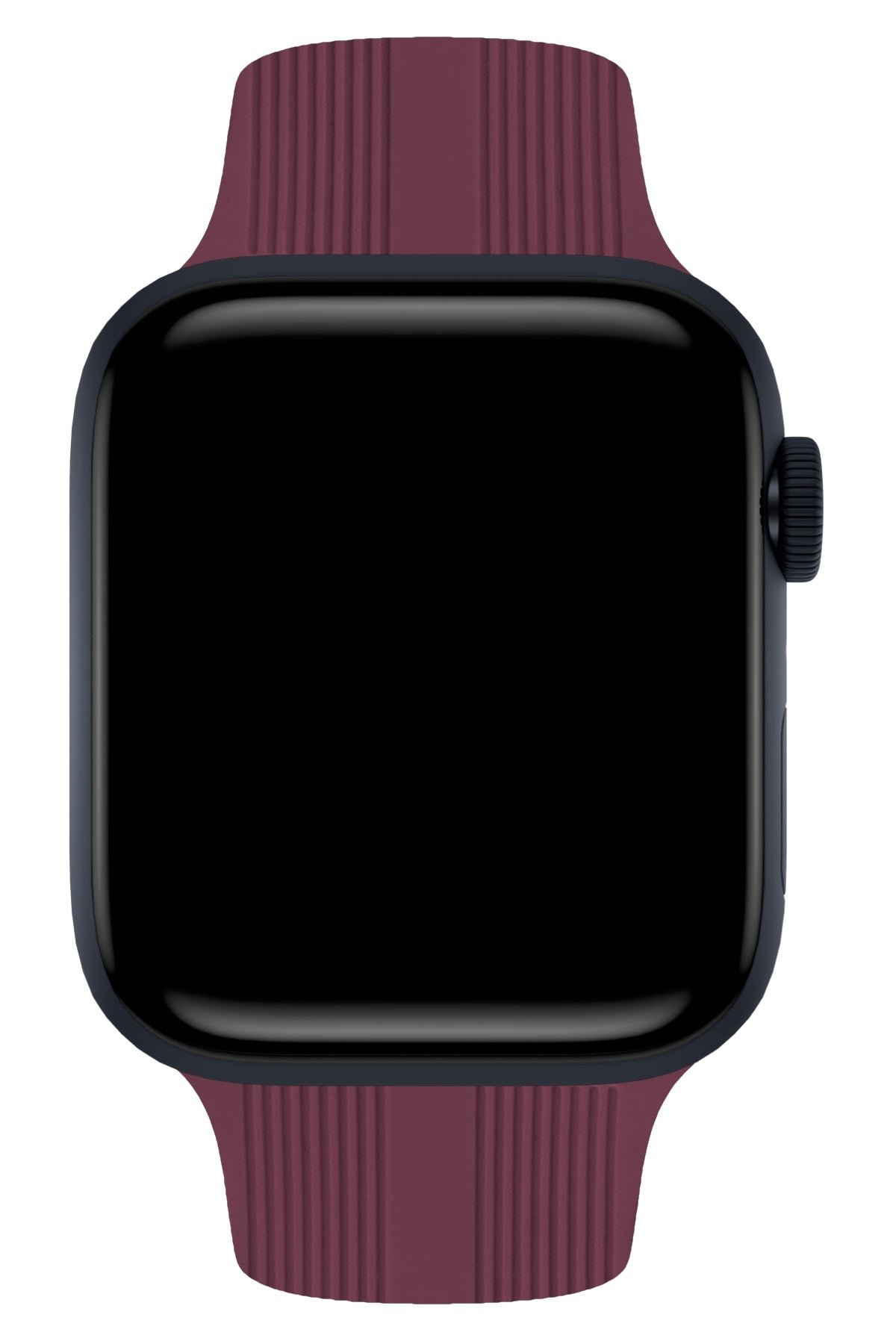 Apple Watch Uyumlu Silikon Line Loop Kordon Mulberry  bikordon