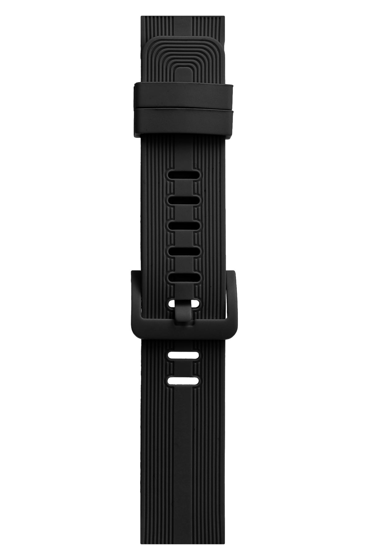 Apple Watch Uyumlu Silikon Line Loop Kordon Raven  bikordon