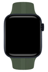 Apple Watch Uyumlu Silikon Line Loop Kordon Reseda
