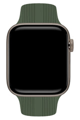 Apple Watch Uyumlu Silikon Line Loop Kordon Reseda