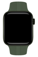 Apple Watch Uyumlu Silikon Line Loop Kordon Reseda