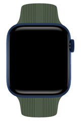 Apple Watch Uyumlu Silikon Line Loop Kordon Reseda