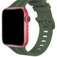 Apple Watch Compatible Silicone Line Loop Band Reseda 