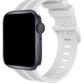 Apple Watch Uyumlu Silikon Line Loop Kordon Snow  bikordon