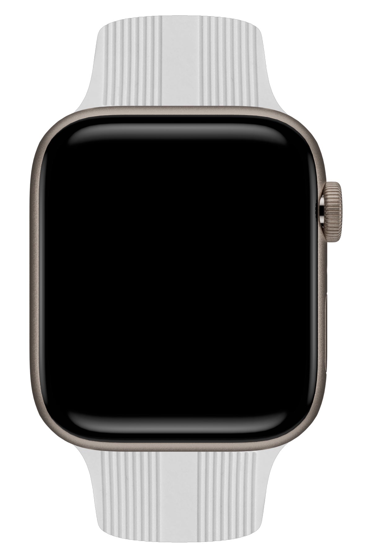 Apple Watch Uyumlu Silikon Line Loop Kordon Snow  bikordon