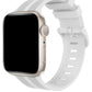 Apple Watch Uyumlu Silikon Line Loop Kordon Snow  bikordon