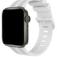 Apple Watch Uyumlu Silikon Line Loop Kordon Snow  bikordon