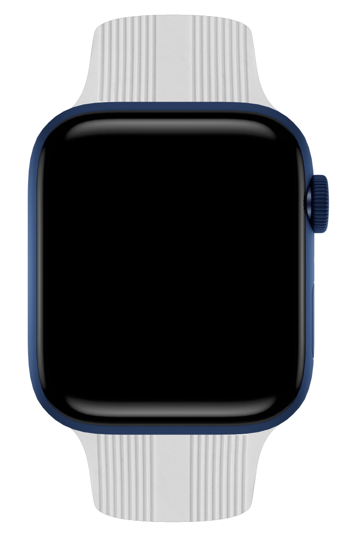 Apple Watch Uyumlu Silikon Line Loop Kordon Snow  bikordon