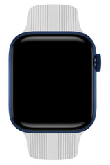 Apple Watch Uyumlu Silikon Line Loop Kordon Snow