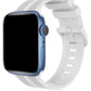 Apple Watch Uyumlu Silikon Line Loop Kordon Snow  bikordon