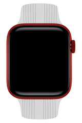 Apple Watch Uyumlu Silikon Line Loop Kordon Snow