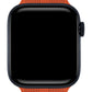 Apple Watch Compatible Silicone Line Loop Band Tangelo 