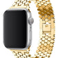 Apple Watch Compatible Simetro Loop Steel Band Gold 