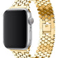 Apple Watch Uyumlu Simetro Loop Çelik Kordon Gold