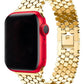 Apple Watch Compatible Simetro Loop Steel Band Gold 
