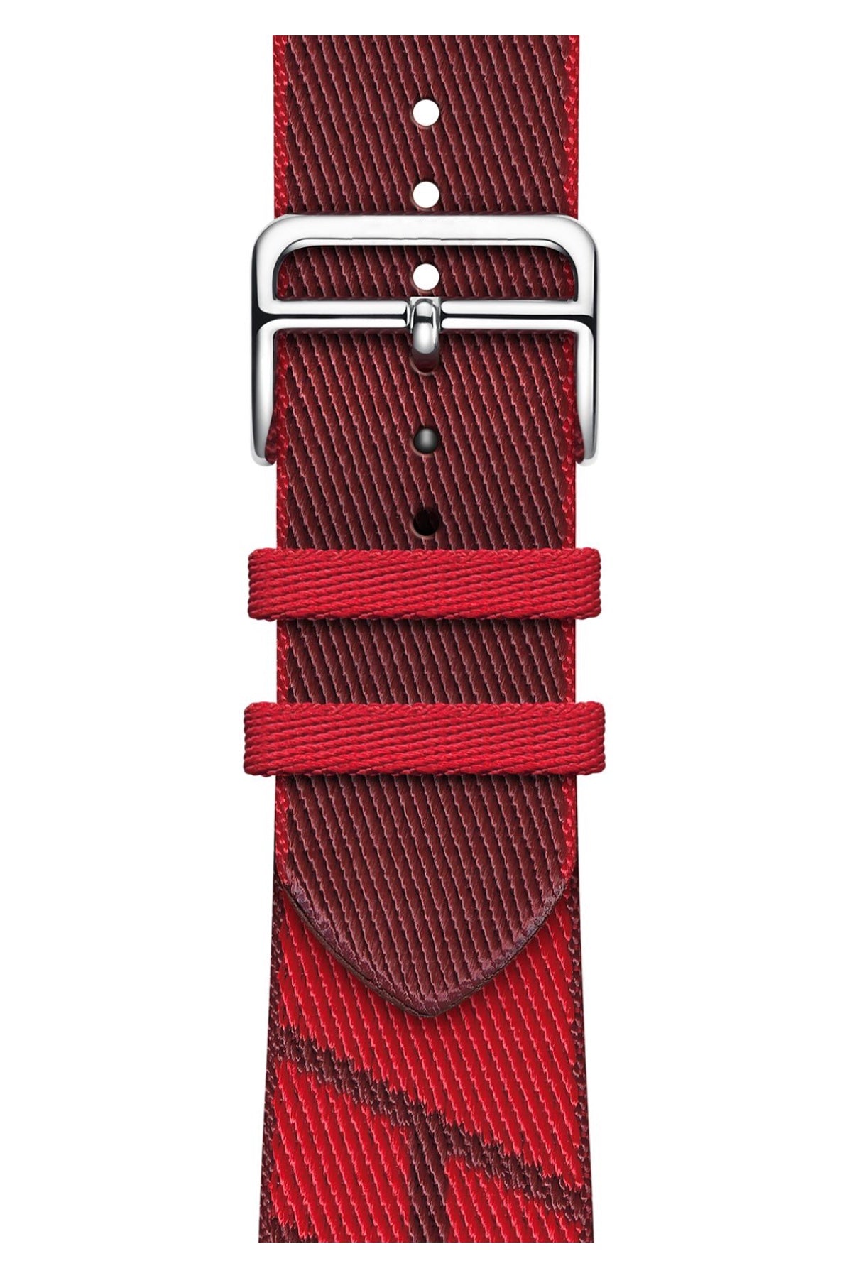 Apple Watch Uyumlu Simple Loop Örme Kordon Crimson  bikordon