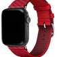 Apple Watch Uyumlu Simple Loop Örme Kordon Crimson