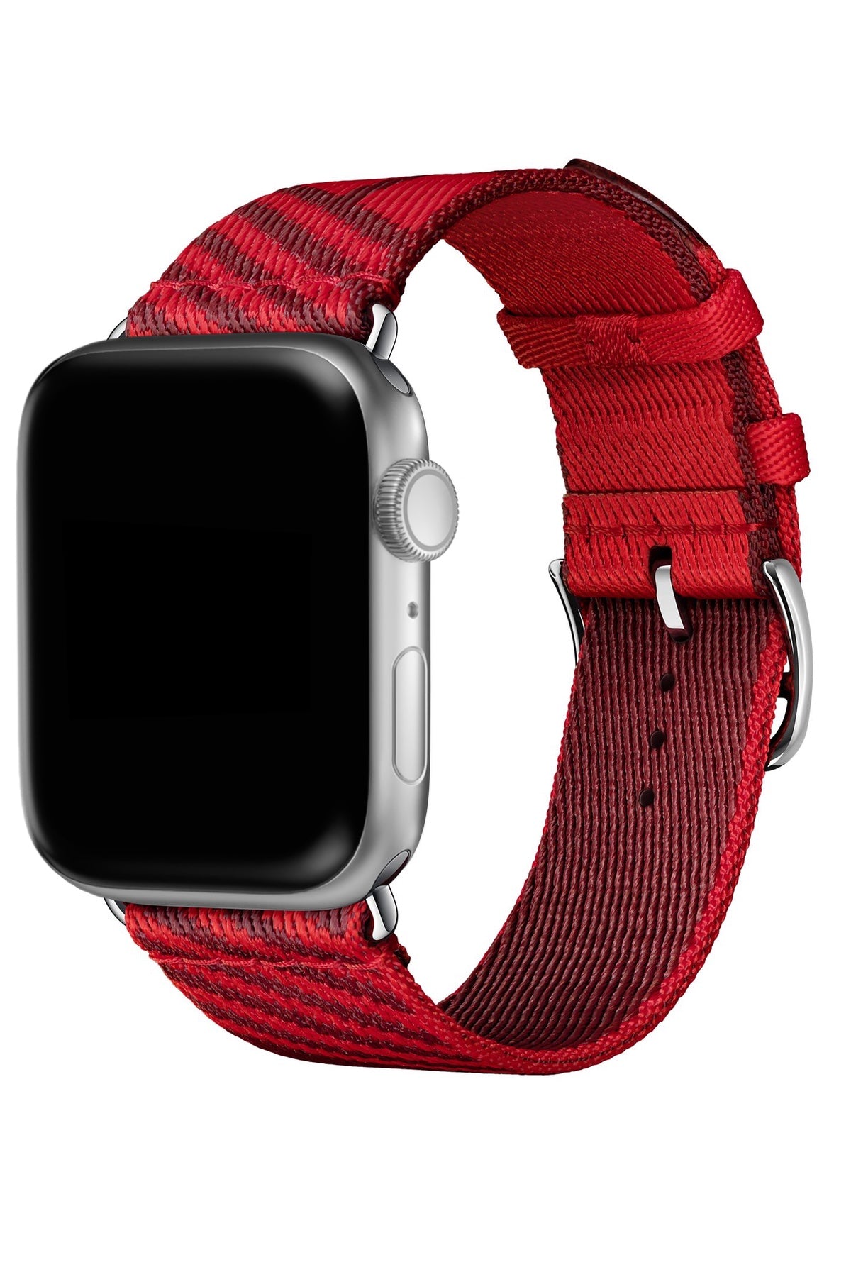 Apple Watch Uyumlu Simple Loop Örme Kordon Crimson  bikordon