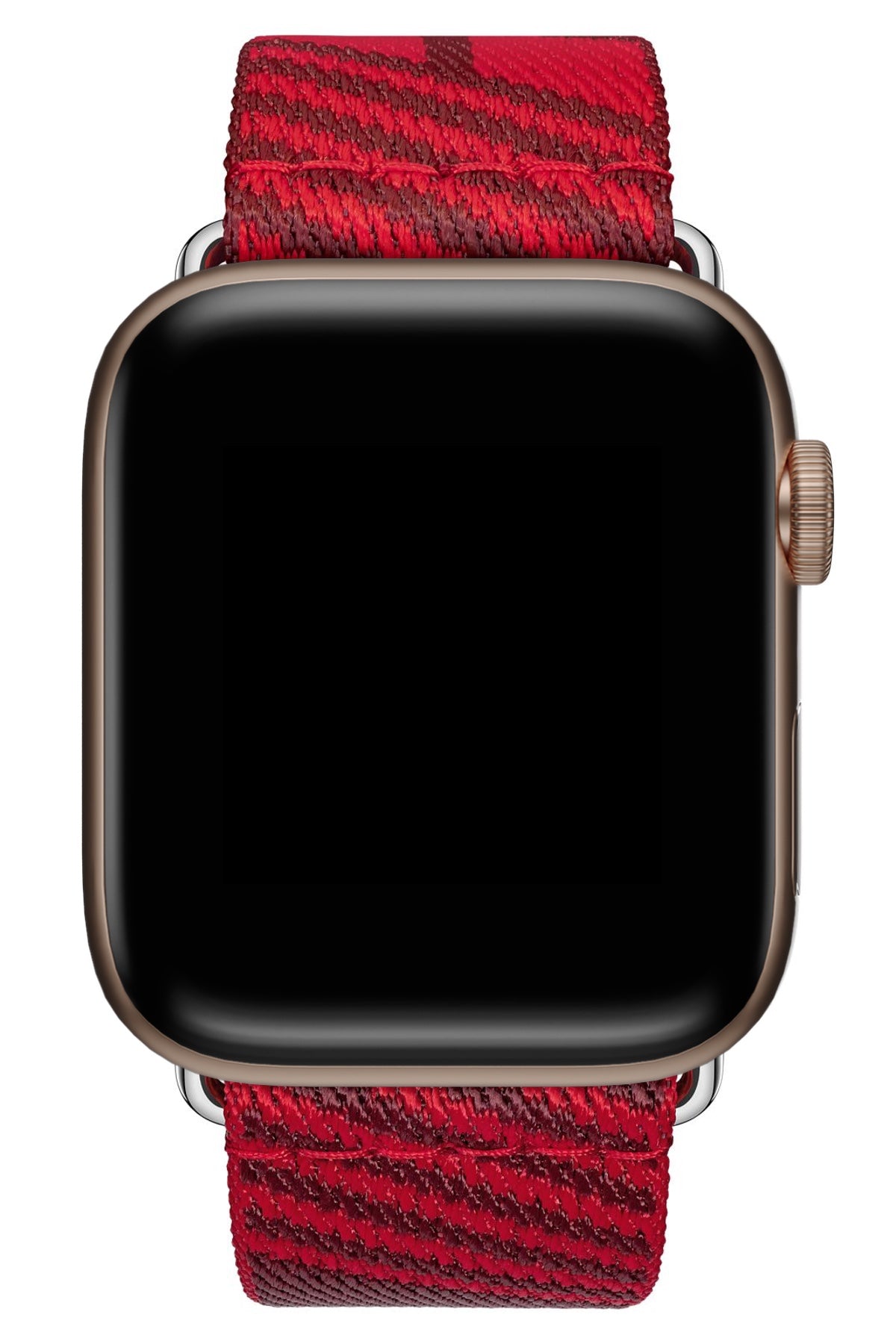 Apple Watch Uyumlu Simple Loop Örme Kordon Crimson  bikordon