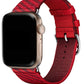 Apple Watch Uyumlu Simple Loop Örme Kordon Crimson  bikordon