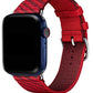 Apple Watch Uyumlu Simple Loop Örme Kordon Crimson  bikordon
