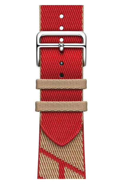 Apple Watch Compatible Simple Loop Knitted Band Linen 