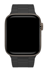 Apple Watch Uyumlu Çelik Slim Line Kordon Dim Gray