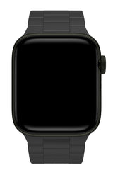 Apple Watch Uyumlu Çelik Slim Line Kordon Dim Gray