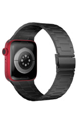 Apple Watch Uyumlu Çelik Slim Line Kordon Dim Gray