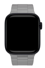 Apple Watch Uyumlu Çelik Slim Line Kordon Metallic