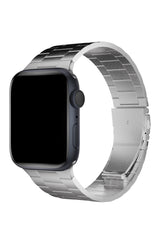 Apple Watch Uyumlu Çelik Slim Line Kordon Metallic