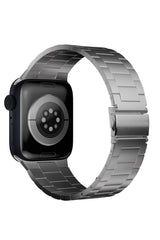 Apple Watch Uyumlu Çelik Slim Line Kordon Metallic