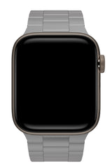 Apple Watch Uyumlu Çelik Slim Line Kordon Metallic