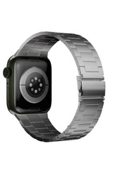 Apple Watch Uyumlu Çelik Slim Line Kordon Metallic