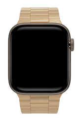 Apple Watch Uyumlu Çelik Slim Line Kordon Moccasin