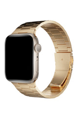 Apple Watch Uyumlu Çelik Slim Line Kordon Moccasin