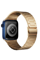 Apple Watch Uyumlu Çelik Slim Line Kordon Moccasin